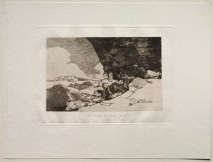 Los horrores de la guerra: Lo mismo en otro lugar de Francisco de Goya