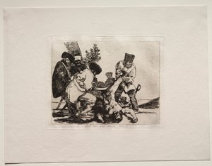 Los horrores de la guerra: ¿Qué más se puede hacer? de Francisco de Goya