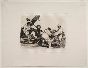 Los horrores de la guerra: ¿Por qué? de Francisco de Goya
