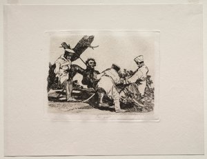 Los horrores de la guerra: ¿Por qué? de Francisco de Goya