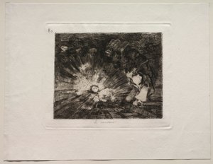 Los horrores de la guerra: ¿Se levantará de nuevo? de Francisco de Goya