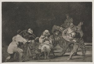 Los proverbios: Lealtad de Francisco de Goya