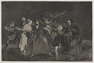 Los proverbios: Las heridas sanan más rápido que las palabras apresuradas de Francisco de Goya