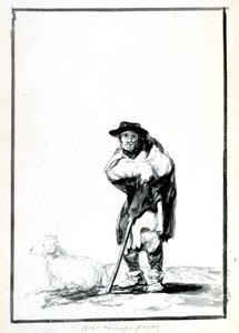 El pastor de Francisco de Goya
