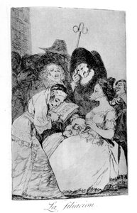 La filiación, 1799 de Francisco de Goya