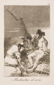 Al trabajo chicos de Francisco de Goya