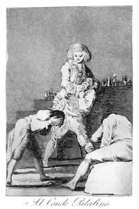 Al Conde Palatino, 1799 de Francisco de Goya