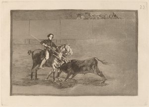 Valor varonil de la célebre Pajuelera en la de Zaragoza de Francisco de Goya