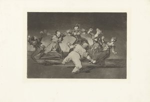 feliz tontería alegre dispar Los Disparates (Las locuras) (título de la serie) Los Proverbios (Los Proverbios) (título de la serie) de Francisco de Goya