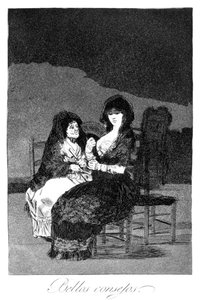 Consejo maravilloso, 1799 de Francisco de Goya