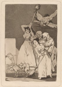 Ya van desplumados de Francisco de Goya