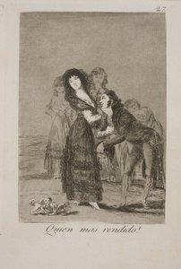 Servidor más humilde de Francisco de Goya