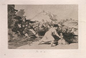 Yo lo vi de Francisco de Goya