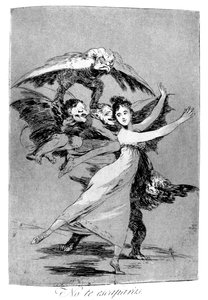 No escaparás, 1799 de Francisco de Goya