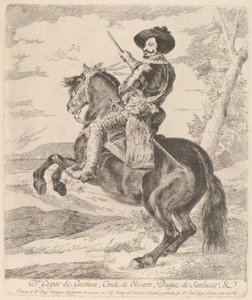 Gaspar de Guzmán, Conde Duque de Olivares de Francisco de Goya after Diego Velázquez