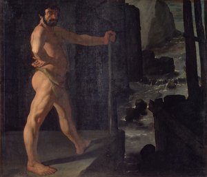 Hércules cambiando el curso del río Alfeo