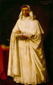 Retrato del Padre Jerónimo Pérez de Francisco de Zurbaran