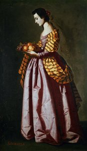 Santa Dorotea de Francisco de Zurbaran