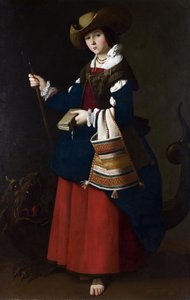 Santa Margarita de Francisco de Zurbaran