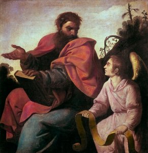 San Mateo y el ángel de Francisco de Zurbaran