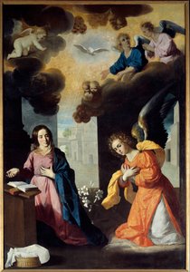 La Anunciación de Francisco de Zurbaran