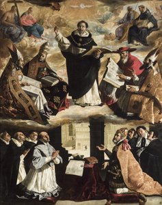 La apoteosis de Santo Tomás de Aquino, ca 1631