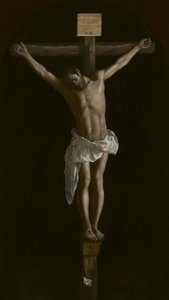 La crucifixión, 1627 de Francisco de Zurbaran