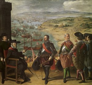 La defensa de Cádiz contra los ingleses, 1625, 1634-1635 de Francisco de Zurbaran