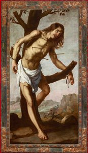 El martirio de San Sebastián, c. 1650 de Francisco de Zurbaran
