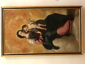 Francisco de Zurbarán - Virgen del Rosario de Francisco de Zurbaran