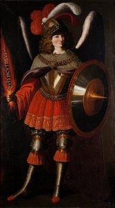 El Arcángel Miguel de Francisco de Zurbarán and Studio