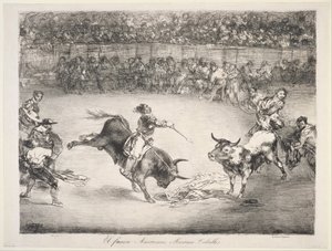 El renombrado americano Mariano Cebellos de Francisco de Goya