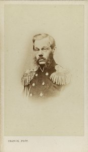 Retrato del Conde Dmitry Alekseyevich Milyutin 1816-1912 de Franck