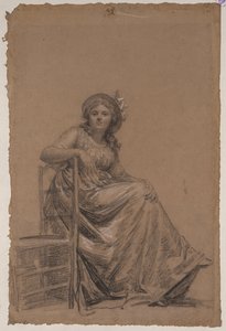 Retrato de una mujer sentada