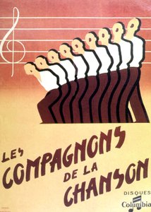 "Les Compagnons de la chanson de Francois emile Popineau