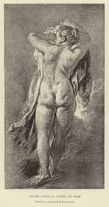 Estudio para la Venus en el baño
