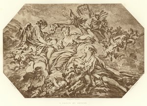 El Amor y Psique de Francois (after) Boucher