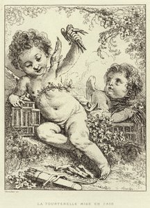 La Tortolita Puesta en Jaula de Francois (after) Boucher