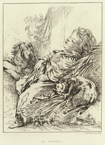 El Sueño de Francois (after) Boucher