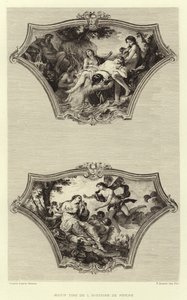 Motivo tomado de la historia de Psique de Francois (after) Boucher