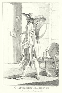 Vendedor de ollas y sartenes (grabado)