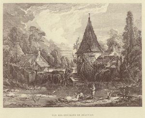 Vista de los Alrededores de Beauvais