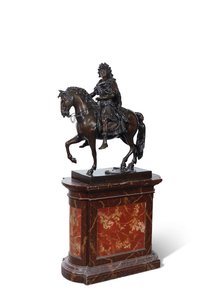 Luis XIV a caballo