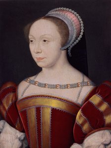 Françoise Breze (1515-1577), duquesa de Bouillon de Francois (attr. to) Clouet