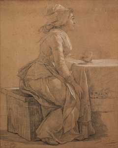 Retrato de la pintora Mademoiselle Marie Gabrielle Capet de François André Vincent