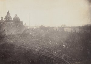 Estudio arquitectónico en México, 1864-69 de Francois Aubert