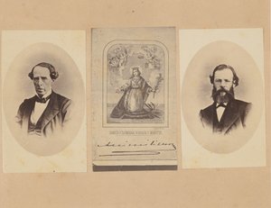 [Barón von Magnus, autógrafo del emperador Maximiliano de México, Dr. Bosch], 1867 de Francois Aubert