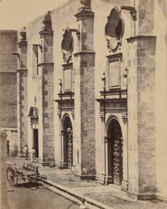 [Lugar de encarcelamiento del Emperador Maximiliano de México y soldados] de Francois Aubert