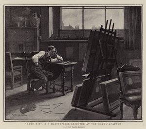 ¡Muy afectado! Su obra maestra rechazada en la Real Academia