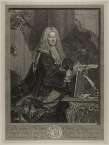 Retrato de Philibert Orrey de Francois Bernard Lepicie